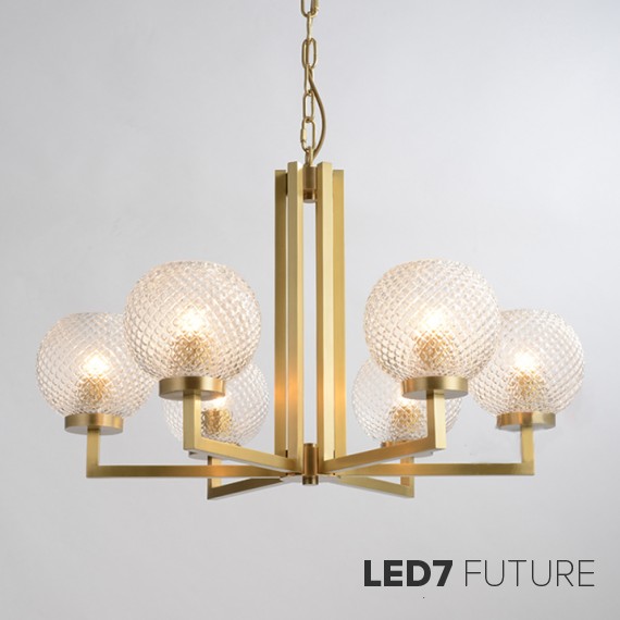 Loft Industry Modern - RBall Chandelier